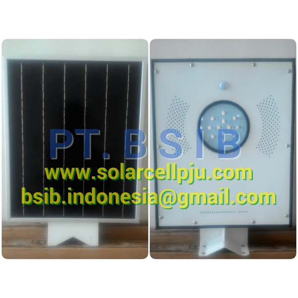 PJU Lamp Solar Cell Two In One