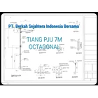 Tiang PJU Oktagonal & Monopole 5