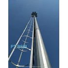 Tiang PJU High Mast Monopole Tinggi 25 Meter 1